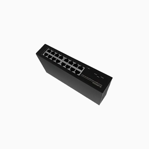 UltraTech 0E-16PGIGUN 16-Port Gigabit Unmanaged Ethernet Switch