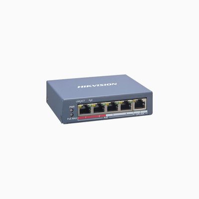 Hikvision DS-3E1105P-EI Smart Managed 4-Port PoE Switch 100 Mbps