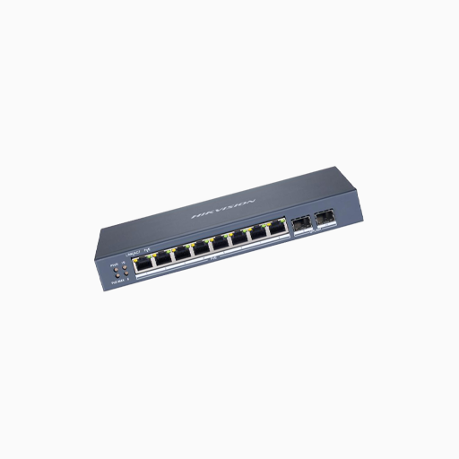 Hikvision DS-3E1510P-SI Smart Managed 8-Port Gigabit PoE Switch