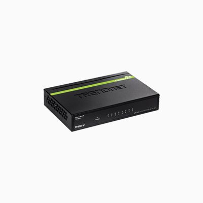 TRENDnet TEG-S80g 8-Port Gigabit GREENnet Switch, 16 Gbps