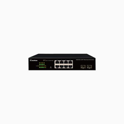 GeoVision 140-APOE81C-001U 8-Port Gigabit 802.3at PoE Switch