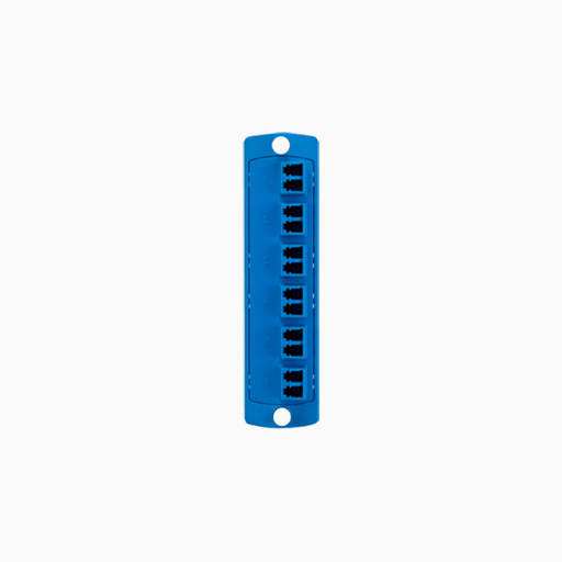 Leviton 5F100-2LL SDX Precision Molded Plate, Single mode OS1/2