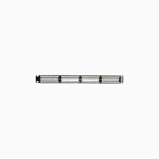 Leviton 5G596-U24 CAT5e Universal Patch Panel, 24-Port, 1U RMS