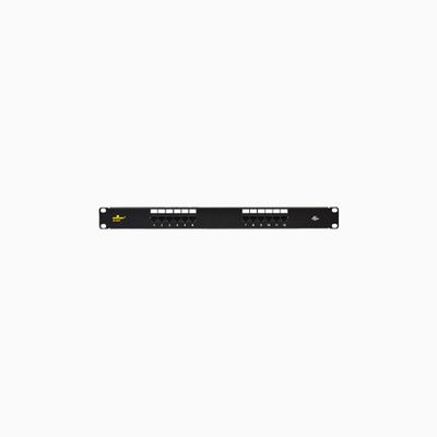 DataComm 20-5612 CAT6 Universal 12-Port Patch Panel