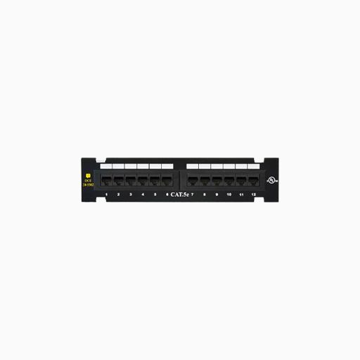 DataComm 20-5502 CAT5e 12-port Patch Panel 9D Mounting Bracket