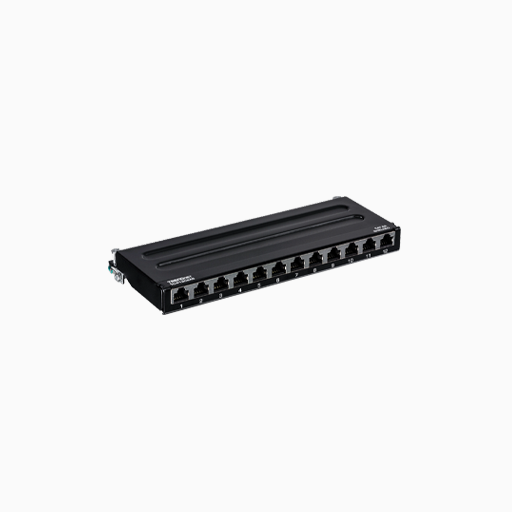 TRENDnet TC-P12C6AS 12-Port Cat6A Shielded Wall Mount