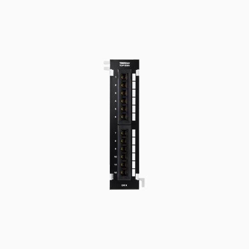 TRENDnet TC-P12C6V 12-Port CAT6 Unshielded Wall Mount