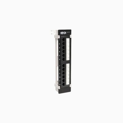 Tripp Lite N250-012 CAT6/CAT5 Wall-Mount Vertical, 12-Port