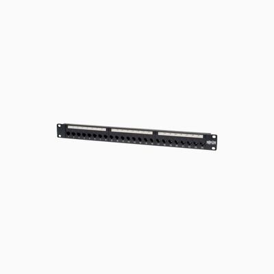Tripp Lite N254-024 24-Port 1U Rack-Mount CAT6/CAT5 Feedthrough