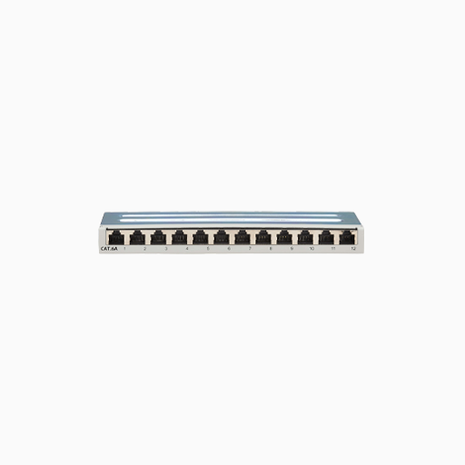 Eaton Tripp Lite N250-SH12-DIN6A 12-Port CAT6 Patch Panel