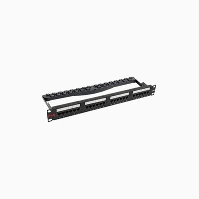 Simply45 S45-2624 CAT6 UTP 24-Port Loaded Patch Panel