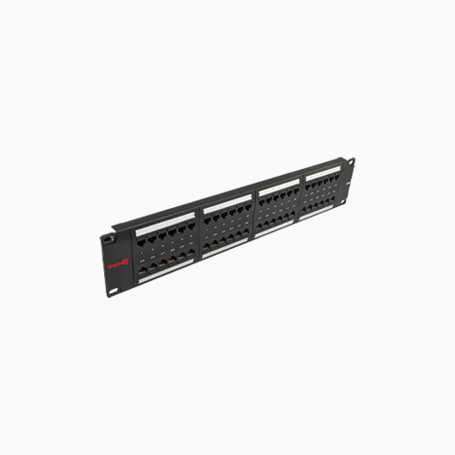 Simply45 S45-2548, 48-Port Loaded Cat5e UTP Patch Panel, RU