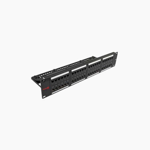 Simply45 S45-2648 48-Port Patch Panel, CAT6