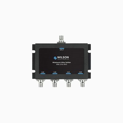 Wilson 850036 Coax Cable 4-Way Splitter, dB, 75 Ohms, F-Female