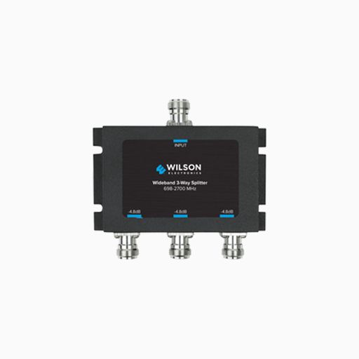 Wilson 859112 3-Way Splitter, 600-4000 MHz, 50 Ohms, 4.8 dB