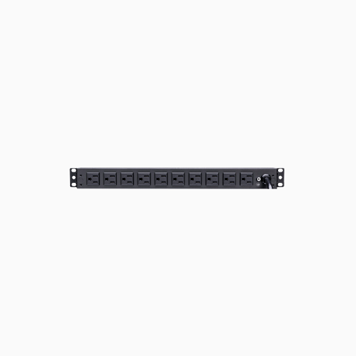 UltraTech 0E-RCKMTSURG 12-Outlet Surge Protector, 12 Outlets