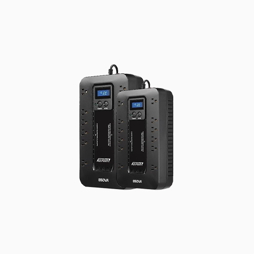 UltraTech 0E-850V8LCD 850VA Desktop LCD UPS, 8 Outlets