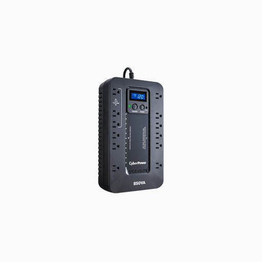 CyberPower EC850LCD Ecologic Series Compact UPS System 850VA