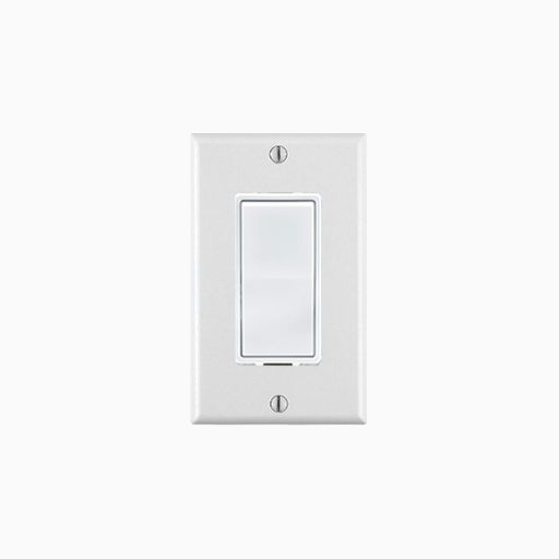 Leviton 80401-W 1-Gang Decora/GFCI Device Decora Wall Plate