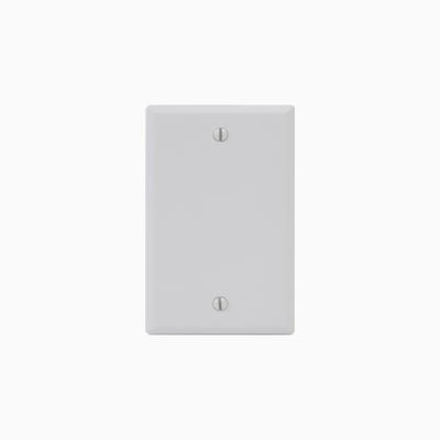ICC IC630EB0WH Single-Gang Blank Faceplate, White