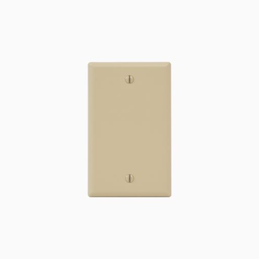 ICC IC630EB0IV Faceplate Blank with Single Gang, Ivory