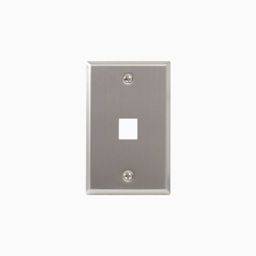 ICC IC107SF1SS Classic Stainless-Steel Faceplate EZ/HD Style