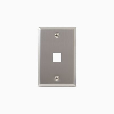 ICC IC107SF1SS Classic Stainless-Steel Faceplate EZ/HD Style