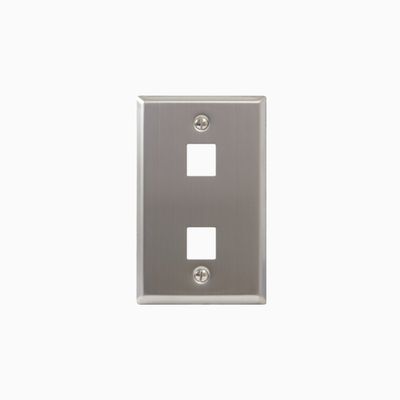 ICC IC107SF2SS Classic Stainless-Steel Faceplate EZ/HD Style