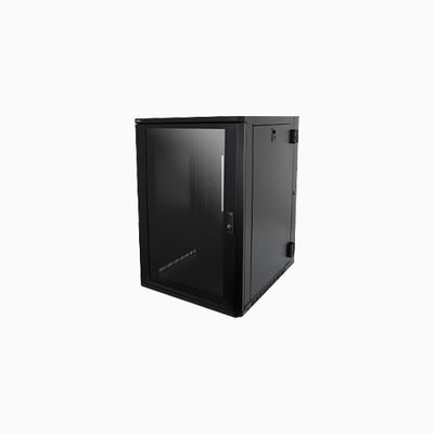 Strong SR-WMS-16U Wall Mount Rack System, 16U, Steel, Black