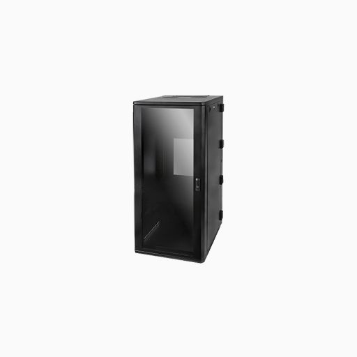 Strong SR-WMS-24U Wall Mount Rack System, 24U, Steel, Black