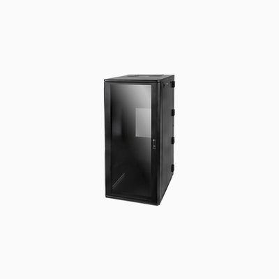 Strong SR-WMS-24U Wall Mount Rack System, 24U, Steel, Black