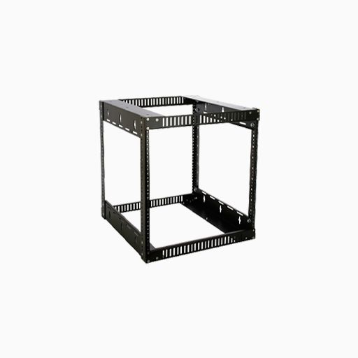 Strong SR-CAB-8U In-Cabinet Rack, 8U, 18" Depth, Steel, Black