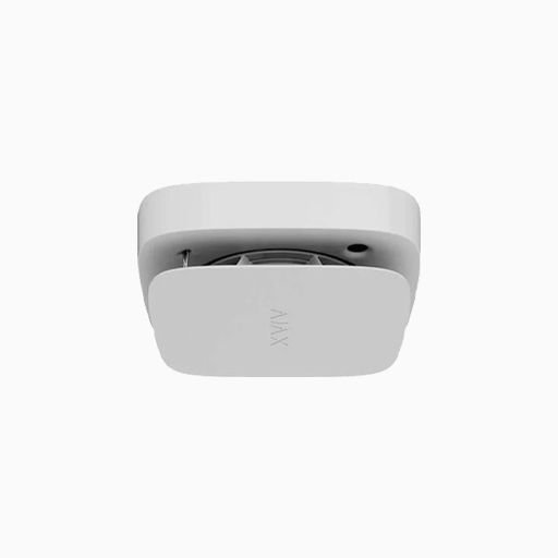 AJAX 68697.137.WH3 Wireless Combined Heat, Smoke, CO Detector