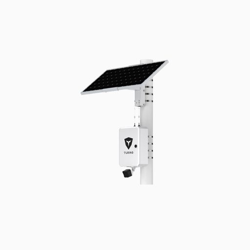 Turing Video LS-KG2-ONEM-3Y SolarShield Outdoor Solar-Powered