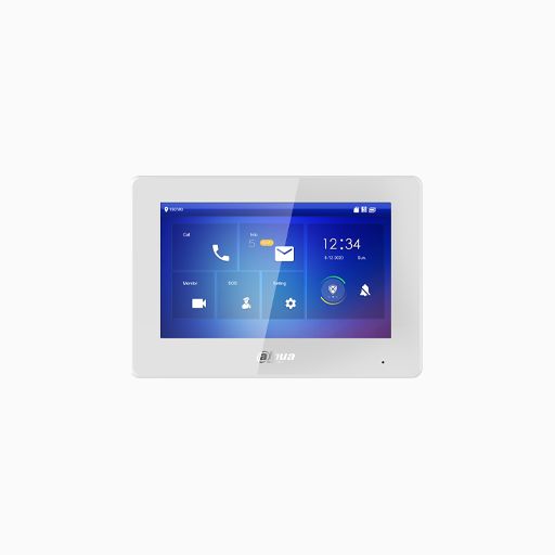 Dahua DHI-VTH5422HW 2-Wire IP Color Indoor Intercom, 7"