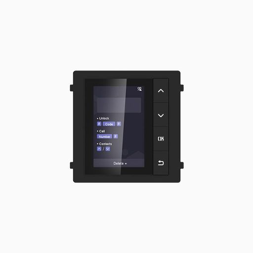 Hikvision DS-KD-DIS Video Intercom Display Module, 3.5" LCD Screen