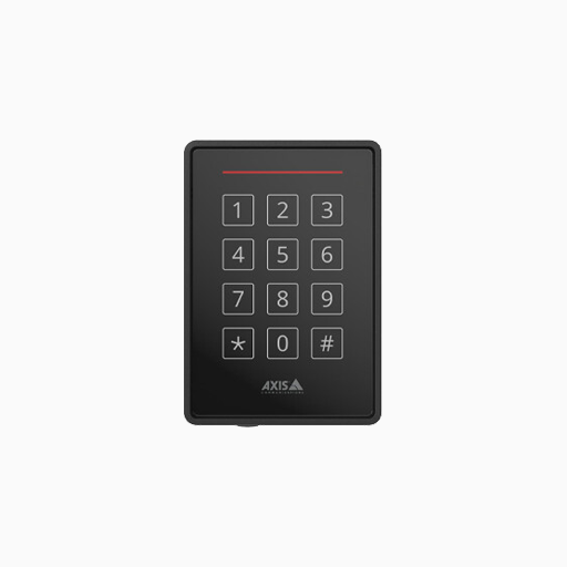 AXIS A4120-E Indoor and Outdoor Secure RFID Reader with Keypad