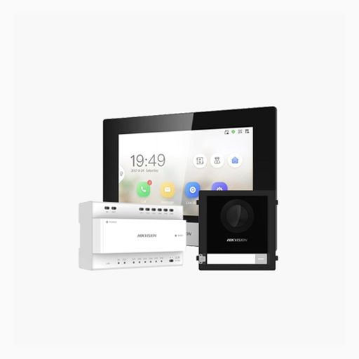 Hikvision DS-KIS702Y-P Pro Series Wire Digital IP Bundle