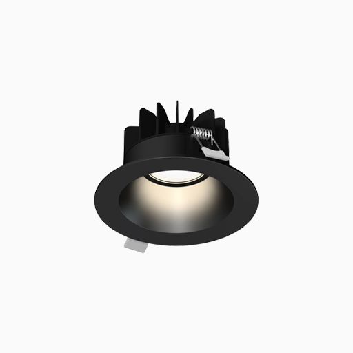 Artika Skyview 4-inch Regressed Round 5CCT Black LED Light