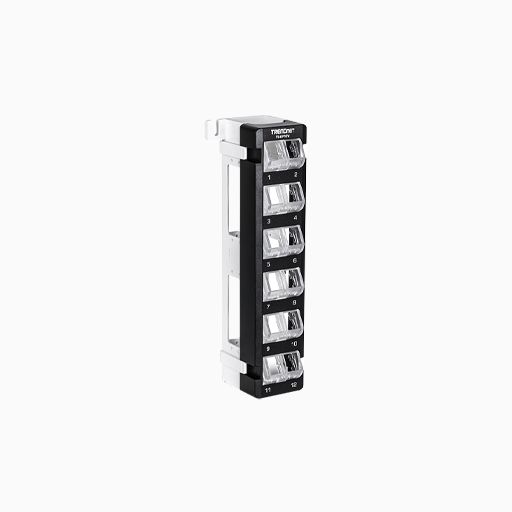 TRENDnet TC-KP12V 12-Port Blank Angled Wall Mount Keystone