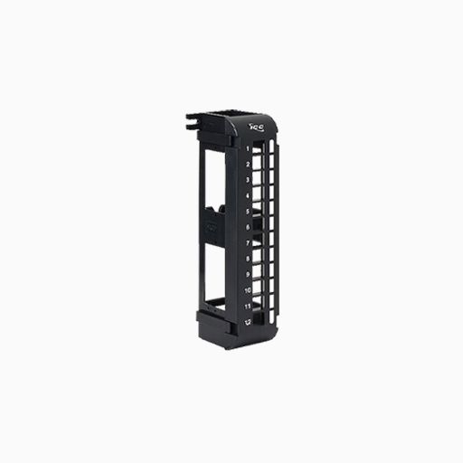 ICC IC107BP12V 12-Port Wall-Mount Blank Patch Panel, HD Style