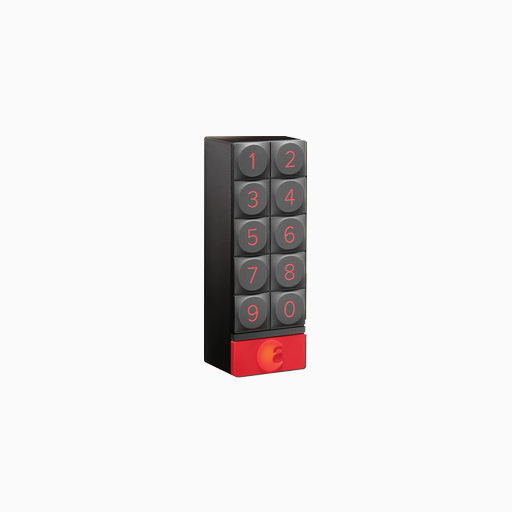 August Smart Keypad, Code Based Entry, Dark Gray