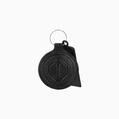 CDVI BP Leather Key Ring Badge