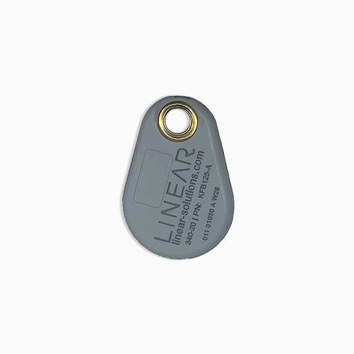 Linear KFB125-H 125 kHz Key Fob for HID Readers, 25-Pack