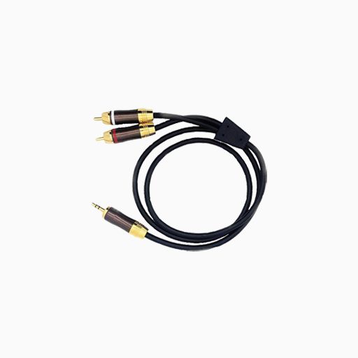 AVARRO 0E-VCY3BKG6 6' RCA to 3.5mm Stereo Cable