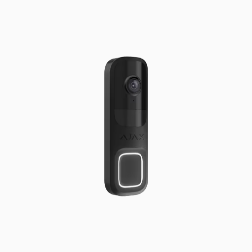 AJAX 116886.125.BL3 Doorbell, Black