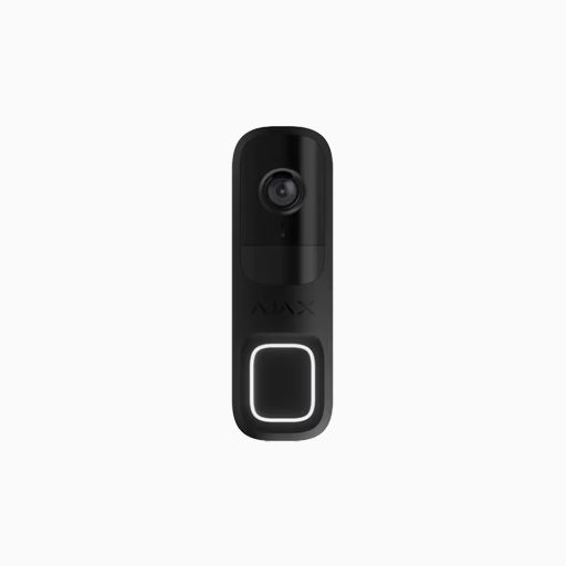 AJAX 116886.125.BL3 Doorbell, Black