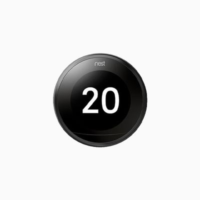 Google Nest Learning Thermostat, 3rd Gen, Black (T3016CA)