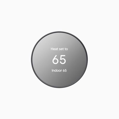 Google Nest Thermostat GA02081-CA, Gray
