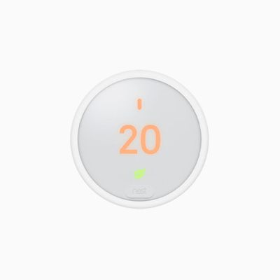 Google Nest T4000EF Thermostat E, White